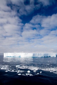 Antarctic ice shelf